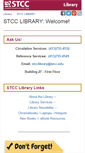 Mobile Screenshot of libguides.stcc.edu